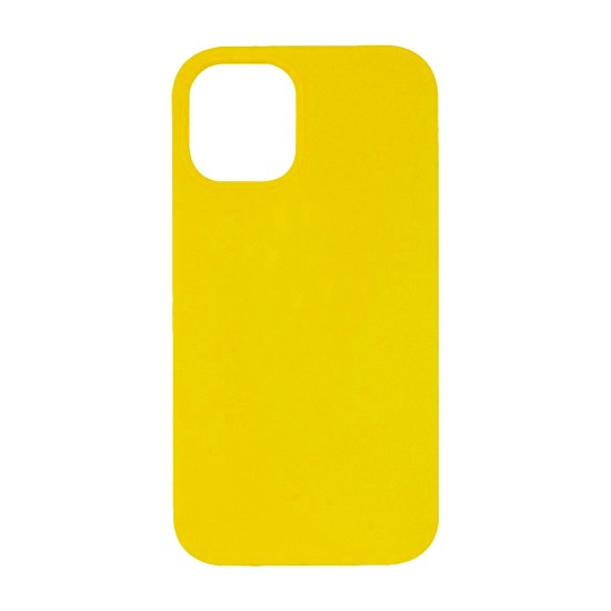 Capa de Silicone para Apple iPhone 12 Pro Amarelo